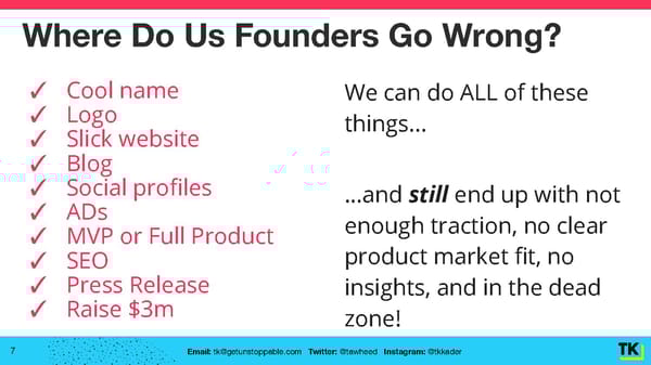 Unstoppable Startup Strategy Guide - Page 7