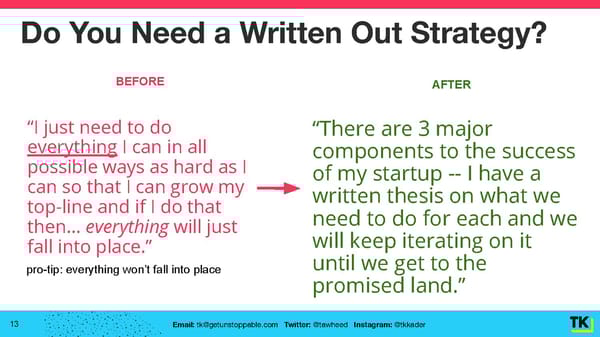 Unstoppable Startup Strategy Guide - Page 13