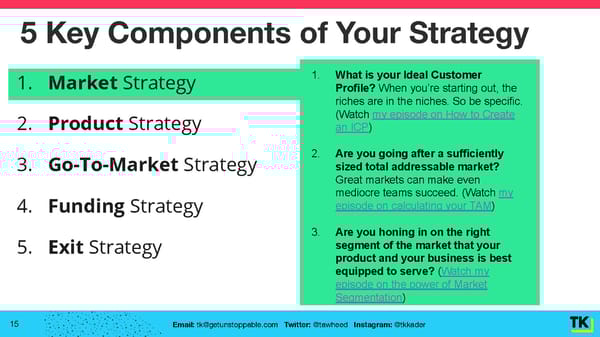 Unstoppable Startup Strategy Guide - Page 15