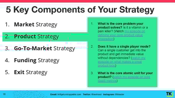 Unstoppable Startup Strategy Guide - Page 16