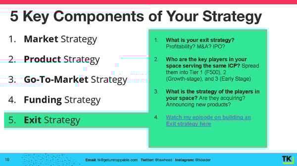 Unstoppable Startup Strategy Guide - Page 19