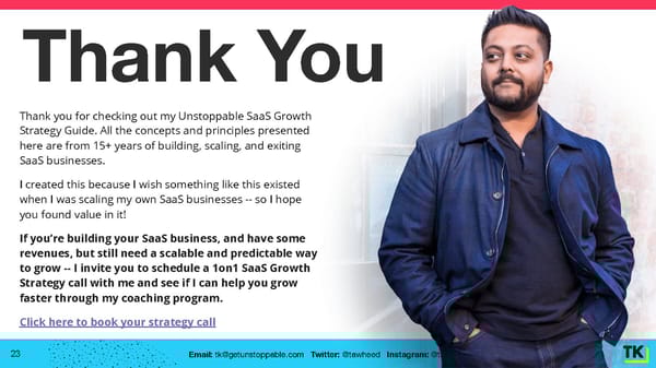 Unstoppable Startup Strategy Guide - Page 23